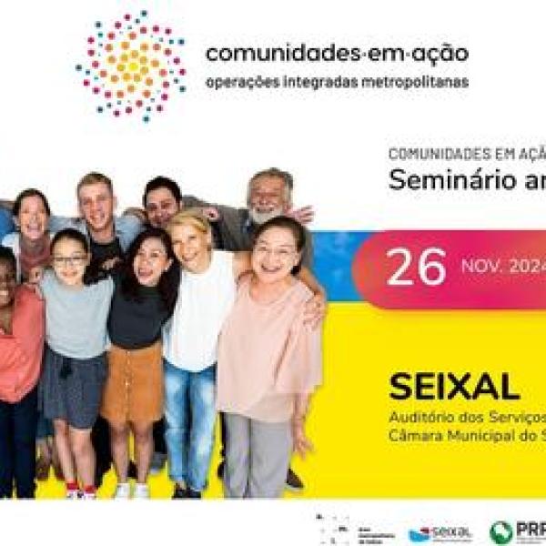 João Rafael Santos em Seminário 'Comunidades em Ação', promovido pela AML